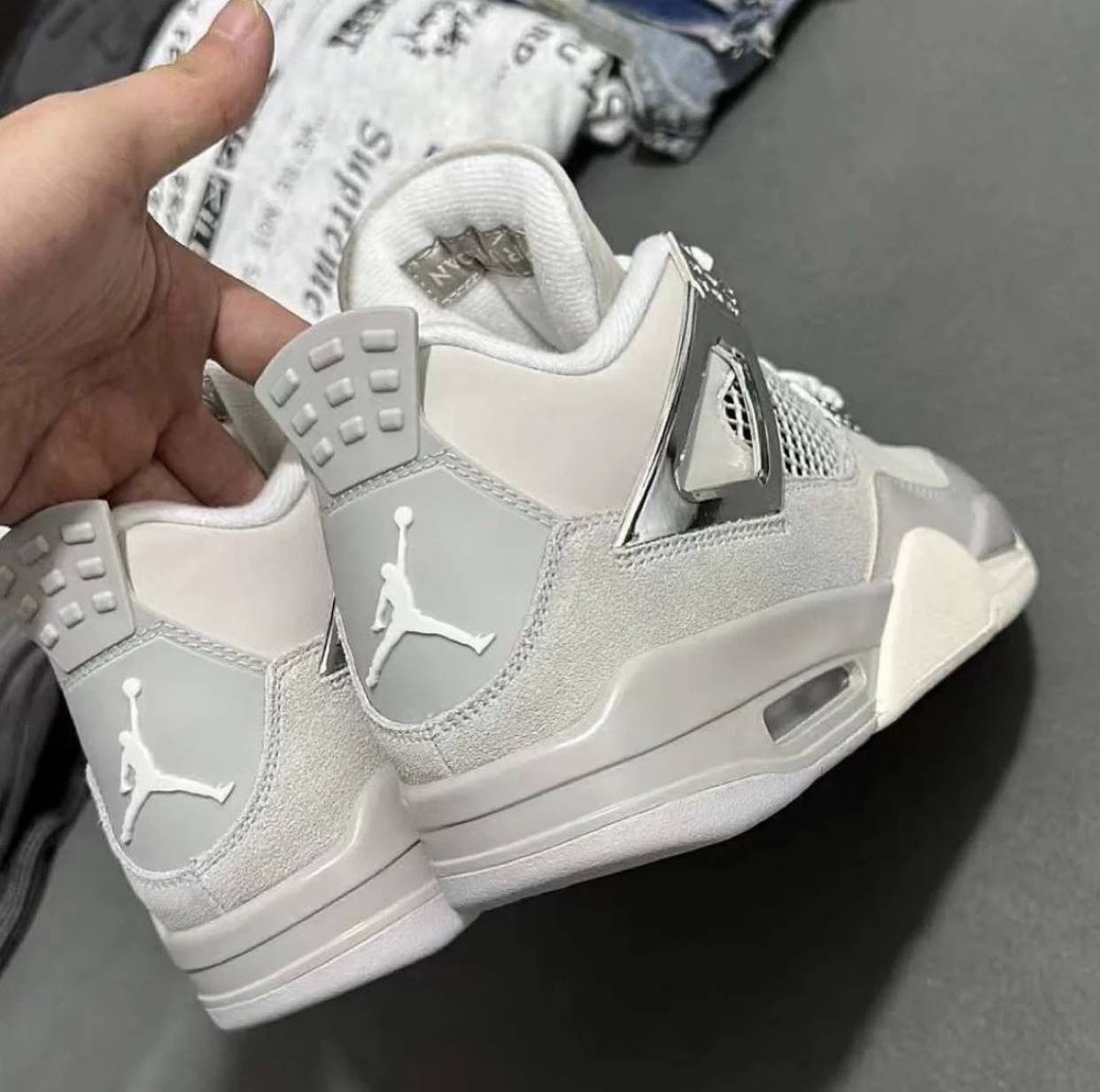 PK God Batch Air Jordan 4 WMNS Frozen Moments AQ9129-001 review V*** 02