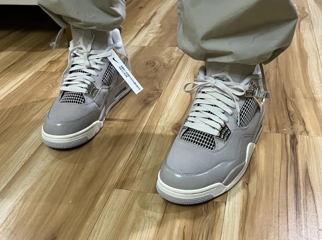 PK God Batch Air Jordan 4 WMNS Frozen Moments AQ9129-001 review E*** 01