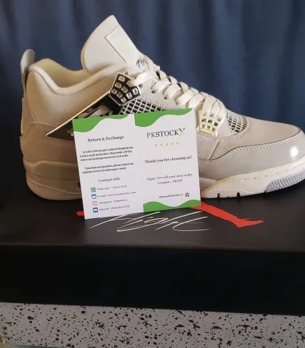 PK God Batch Air Jordan 4 WMNS Frozen Moments AQ9129-001 review 