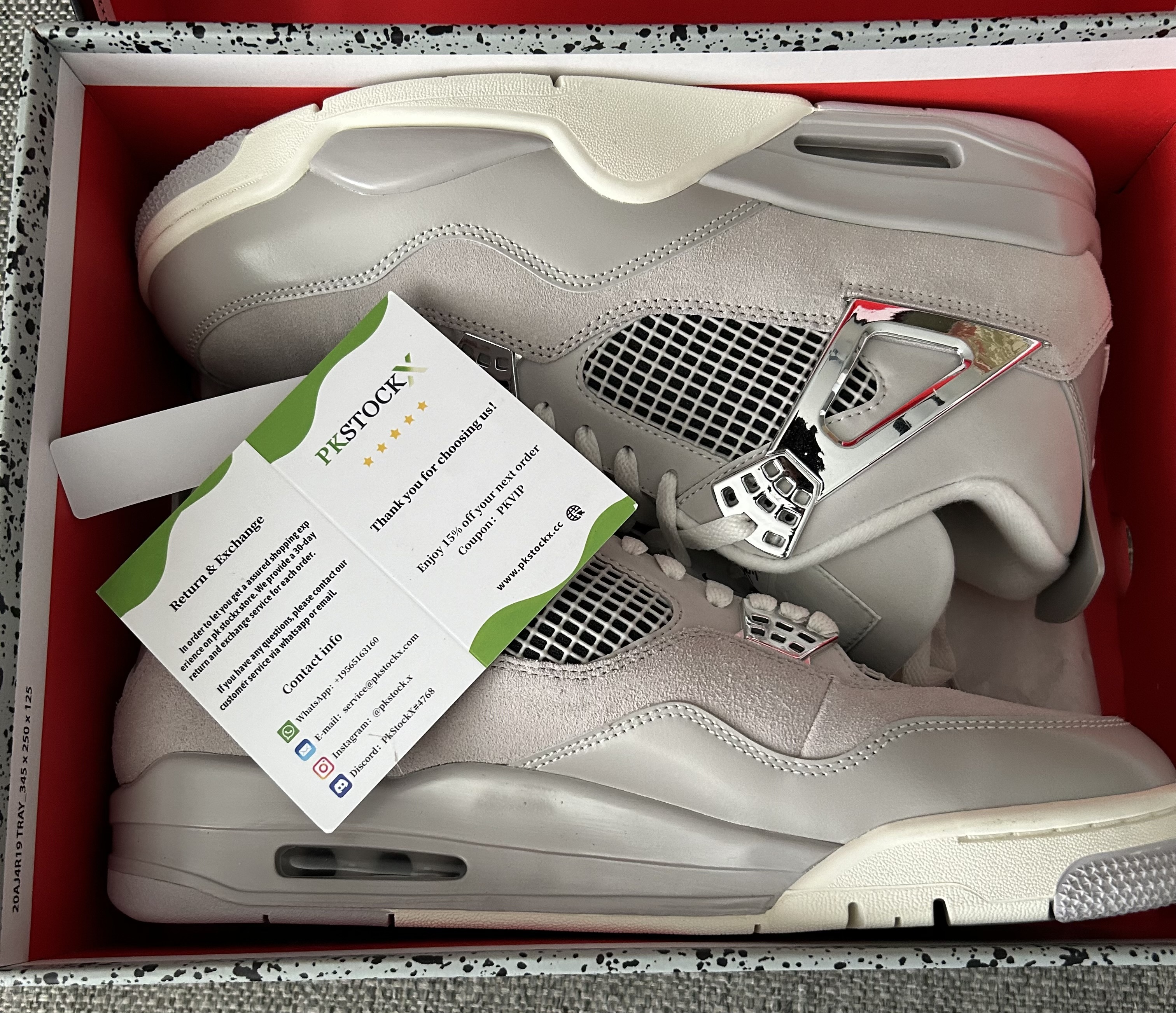 PK God Batch Air Jordan 4 WMNS Frozen Moments AQ9129-001 review Shaun 00