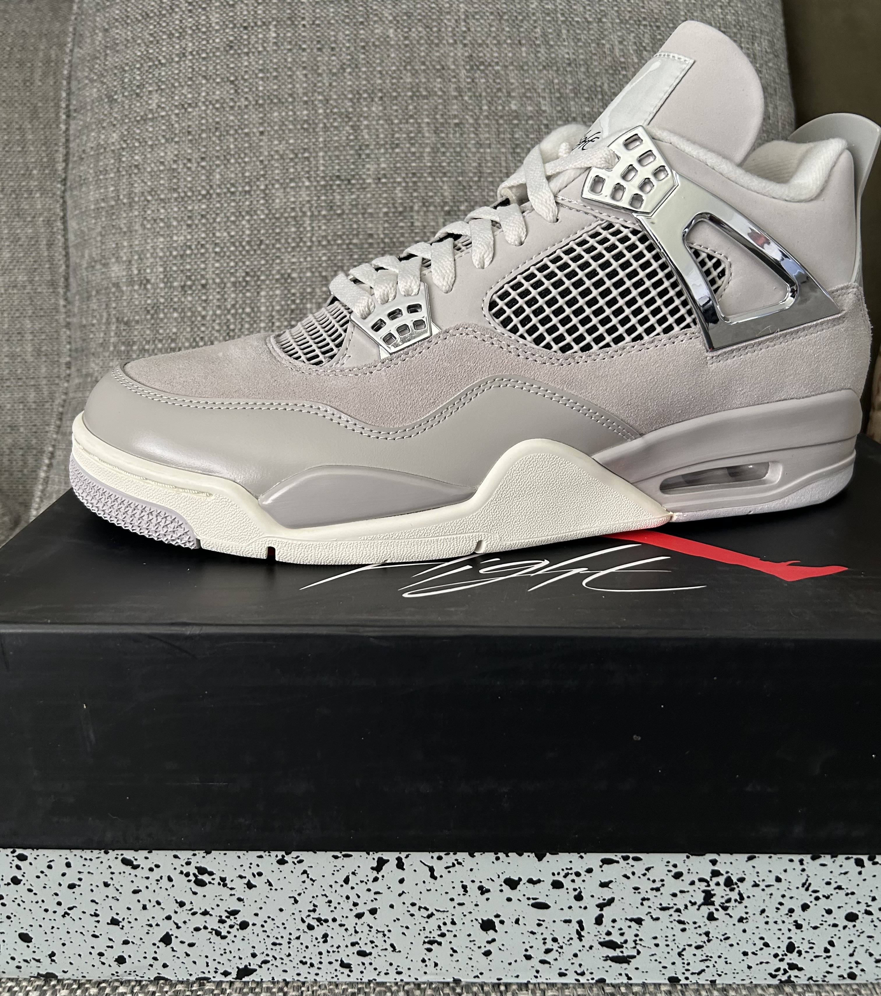 PK God Batch Air Jordan 4 WMNS Frozen Moments AQ9129-001 review Shaun 01