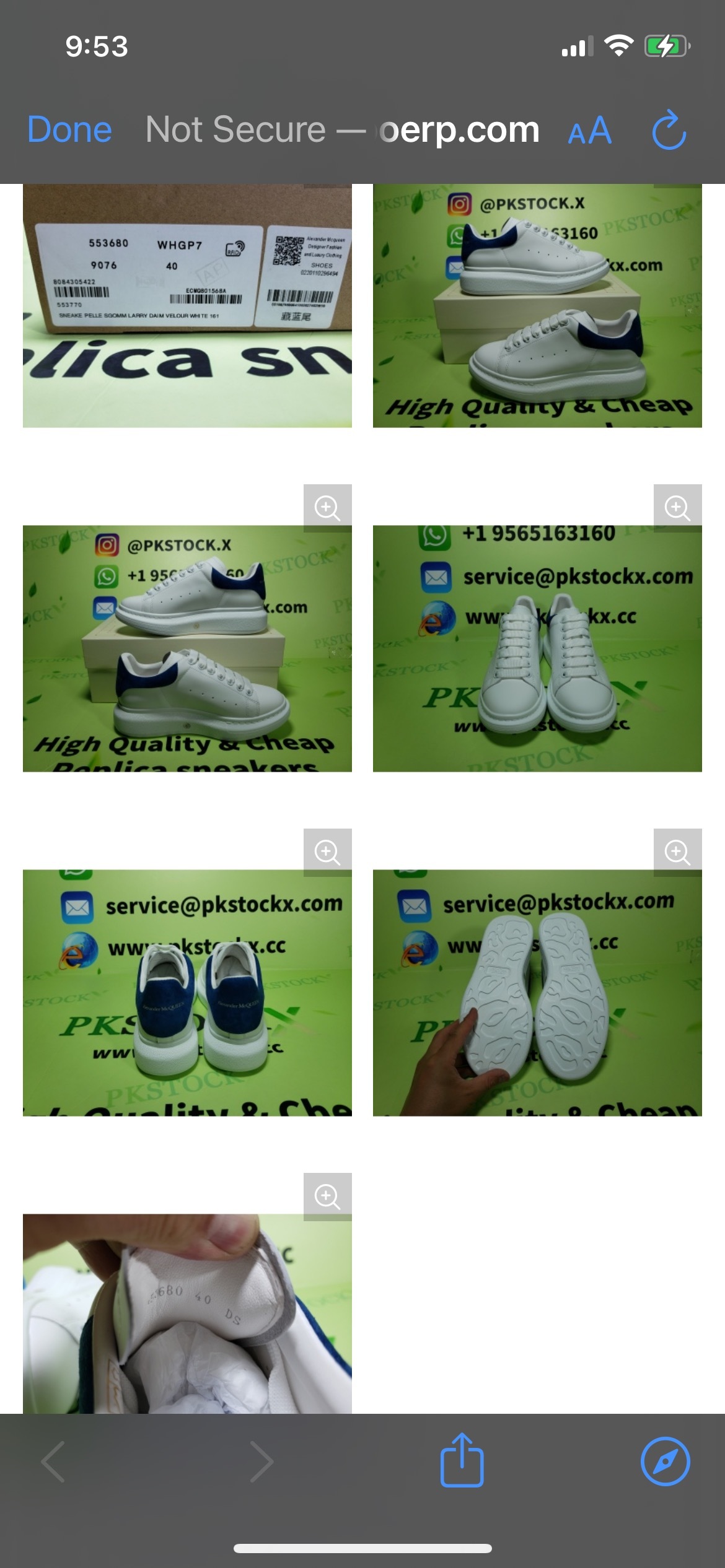 PK God Batch Alexander McQueen Sneaker Deep Dlue Velvet review The Joker