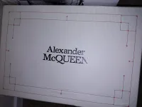PK God Batch Alexander McQueen Sneaker Deep Dlue Velvet review 0
