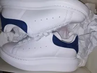 PK God Batch Alexander McQueen Sneaker Deep Dlue Velvet review 1