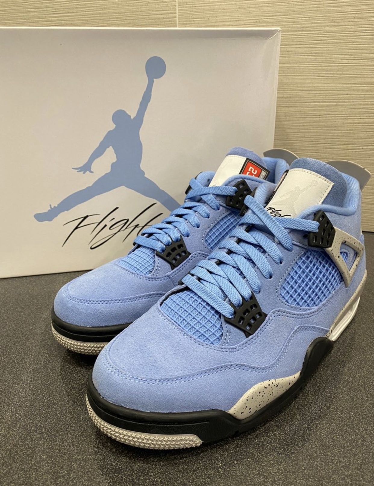 PK God Batch Air Jordan 4 Retro University Blue CT8527-400 review T*** 01