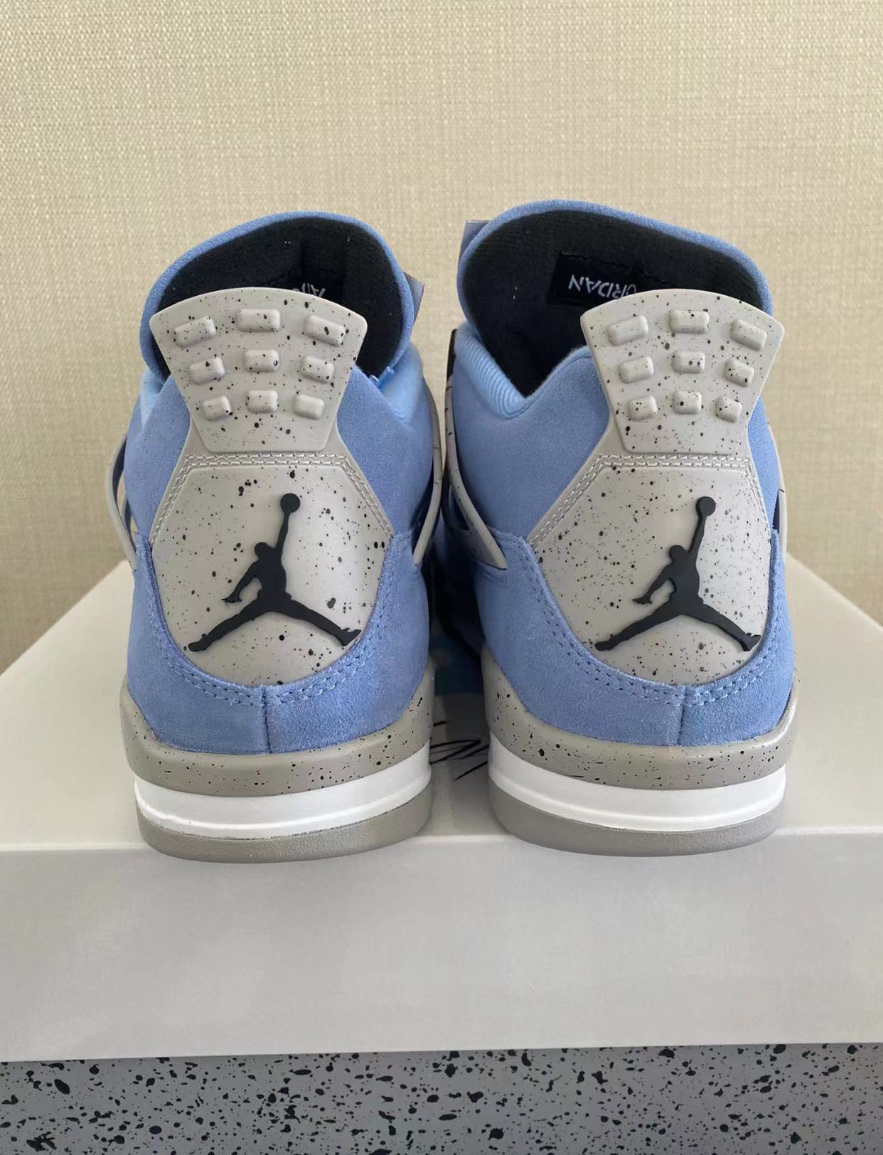 PK God Batch Air Jordan 4 Retro University Blue CT8527-400 review V*** 05