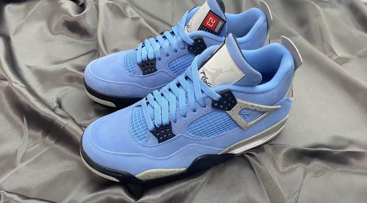 PK God Batch Air Jordan 4 Retro University Blue CT8527-400 review R*** 01