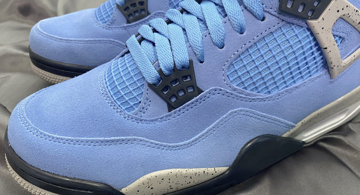 PK God Batch Air Jordan 4 Retro University Blue CT8527-400 review R*** 02