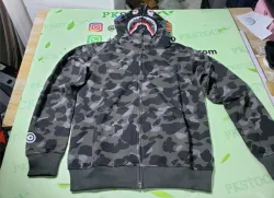 BAPE Color Camo Shark Zip Hoodie Black 4580793319054 review Jonathan  01