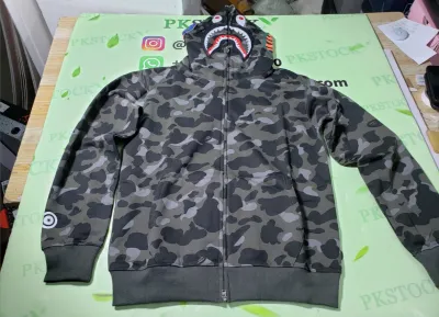 BAPE Color Camo Shark Zip Hoodie Black 4580793319054 review Jonathan  00