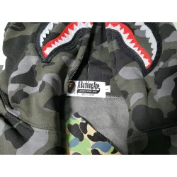 BAPE Color Camo Shark Zip Hoodie Black 4580793319054 review Jonathan  02