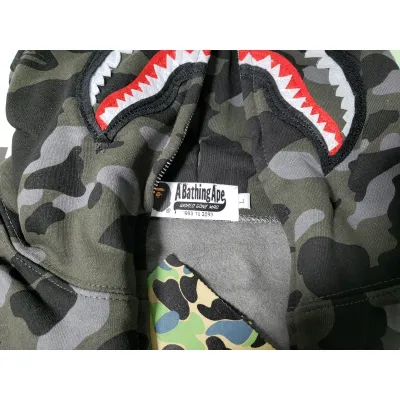 BAPE Color Camo Shark Zip Hoodie Black 4580793319054 review Jonathan  01
