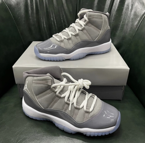PK God Batch Air Jordan 11 Cool Grey CT8012-005 review 