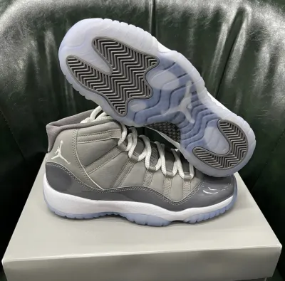 PK God Batch Air Jordan 11 Cool Grey CT8012-005 review T*** 01