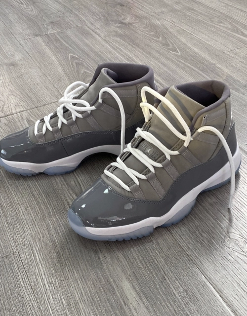 PK God Batch Air Jordan 11 Cool Grey CT8012-005 review 