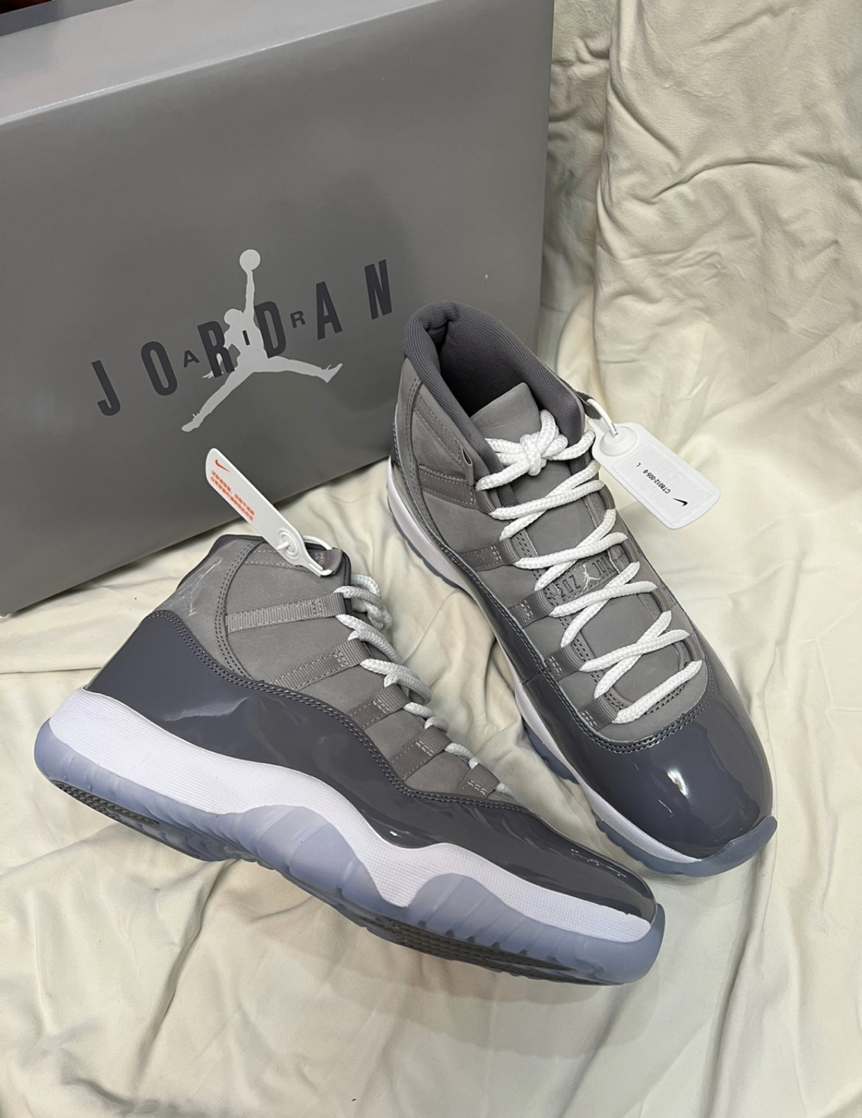 PK God Batch Air Jordan 11 Cool Grey CT8012-005 review K*** 01