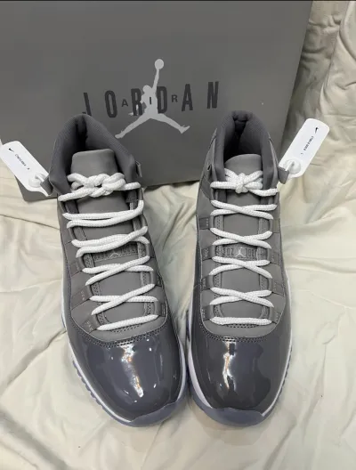 PK God Batch Air Jordan 11 Cool Grey CT8012-005 review K*** 01