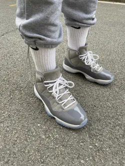 PK God Batch Air Jordan 11 Cool Grey CT8012-005 review L*** 01