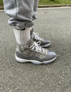 PK God Batch Air Jordan 11 Cool Grey CT8012-005 review L*** 02
