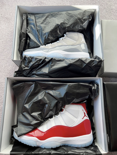 PK God Batch Air Jordan 11 Cool Grey CT8012-005 review D*** 01