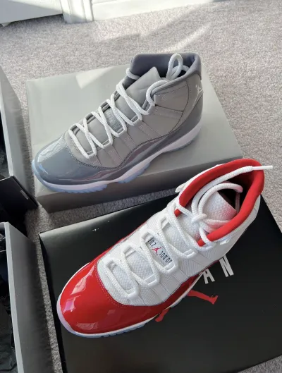 PK God Batch Air Jordan 11 Cool Grey CT8012-005 review D*** 02
