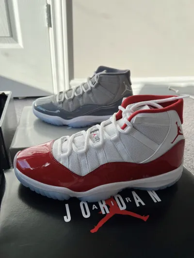 PK God Batch Air Jordan 11 Cool Grey CT8012-005 review D*** 04