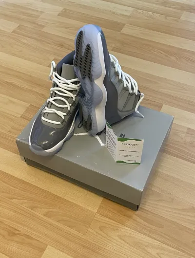 PK God Batch Air Jordan 11 Cool Grey CT8012-005 review Daga 08
