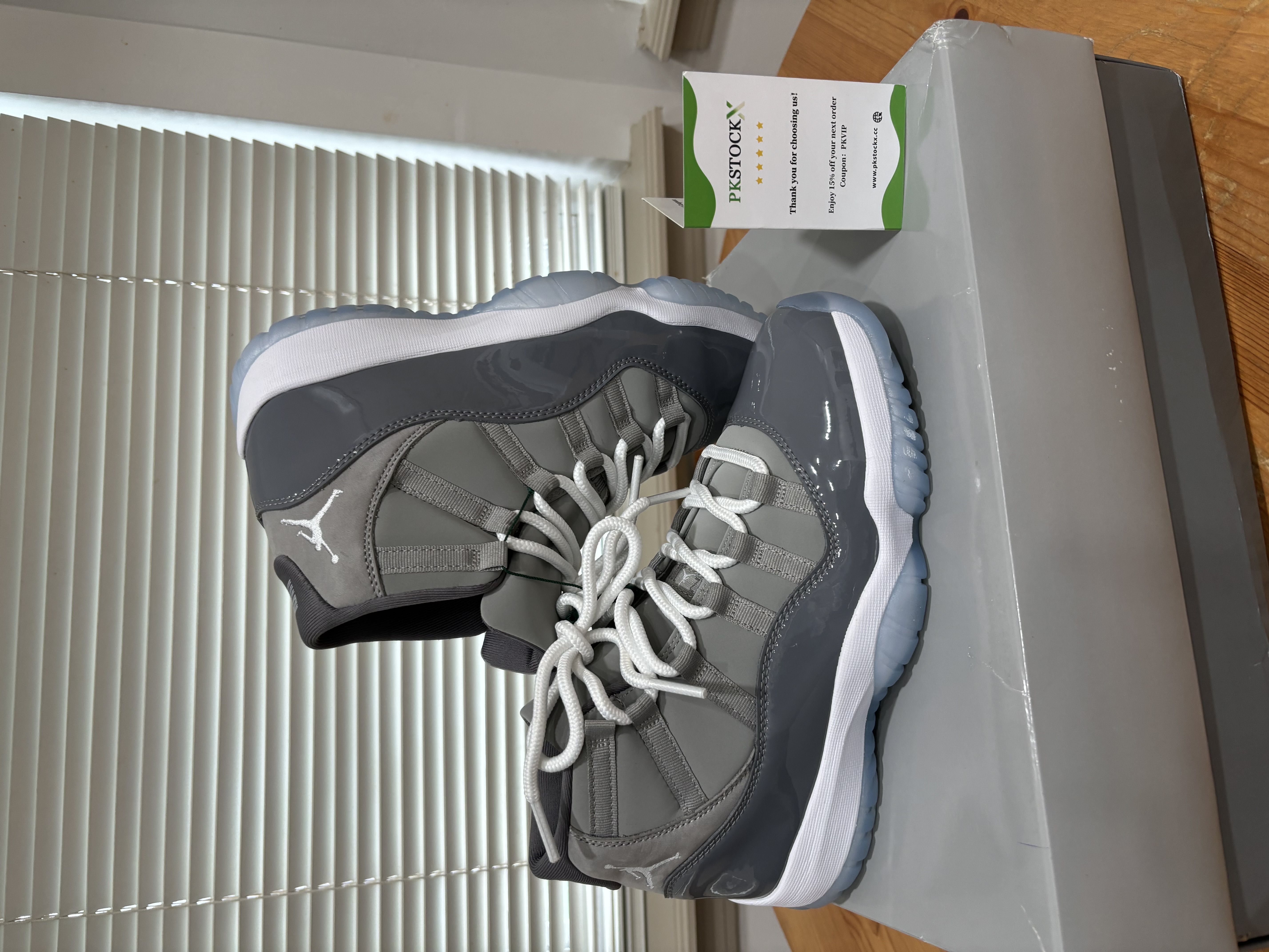 PK God Batch Air Jordan 11 Cool Grey CT8012-005 review Westin 02