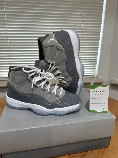 PK God Batch Air Jordan 11 Cool Grey CT8012-005 review Westin 01