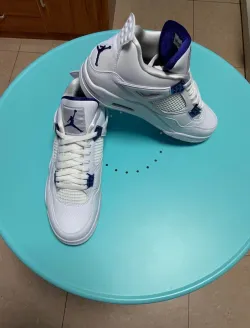 Special offer Batch Air Jordan 4 Retro Purple Metallic CT8527-115 review K*** 02