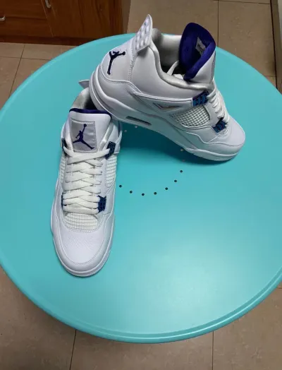 Special offer Batch Air Jordan 4 Retro Purple Metallic CT8527-115 review K*** 01