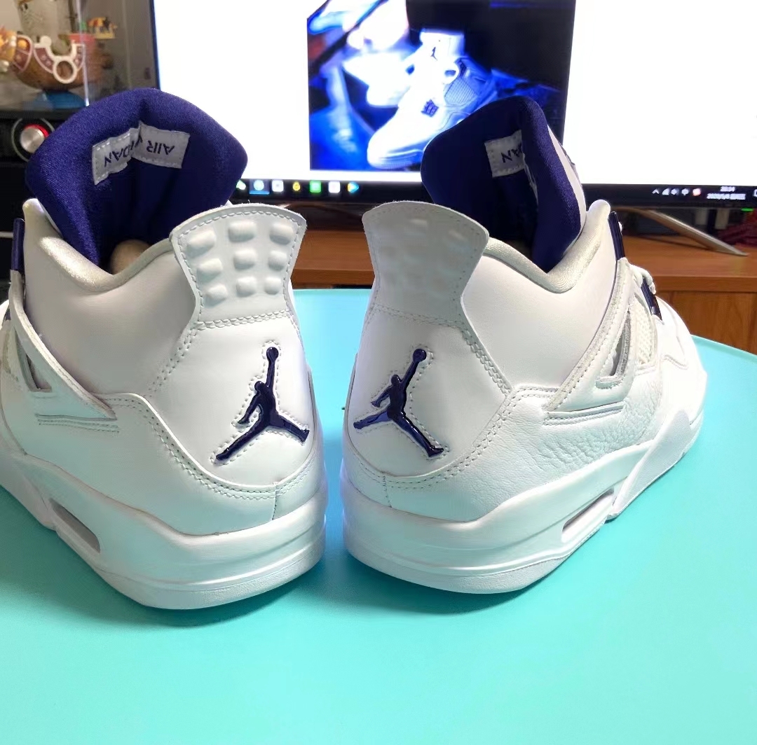Special offer Batch Air Jordan 4 Retro Purple Metallic CT8527-115 review K*** 03