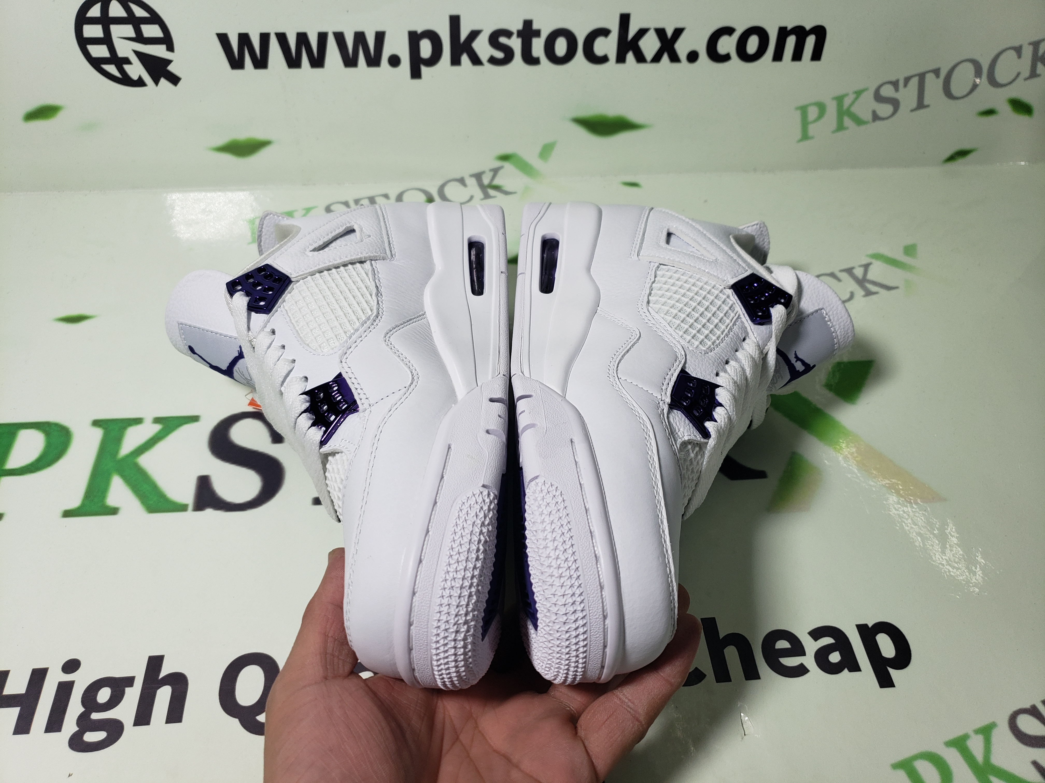 Special offer Batch Air Jordan 4 Retro Purple Metallic CT8527-115 review K*** 03