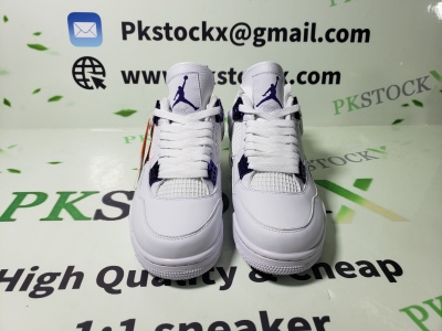 Special offer Batch Air Jordan 4 Retro Purple Metallic CT8527-115 review K*** 04