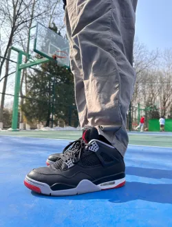 PK God Batch Air Jordan 4 "Bred Reimagined" FV5029-006 review M*** 01