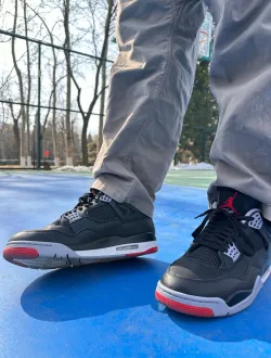 PK God Batch Air Jordan 4 "Bred Reimagined" FV5029-006 review M*** 02