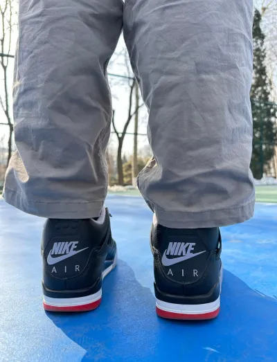 PK God Batch Air Jordan 4 "Bred Reimagined" FV5029-006 review M*** 02