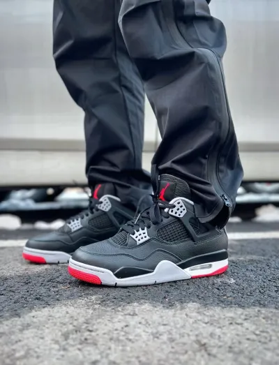 PK God Batch Air Jordan 4 "Bred Reimagined" FV5029-006 review K*** 01