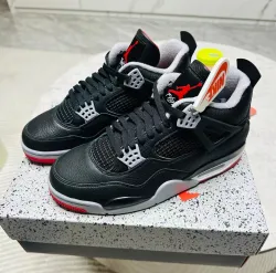 PK God Batch Air Jordan 4 "Bred Reimagined" FV5029-006 review T*** 01