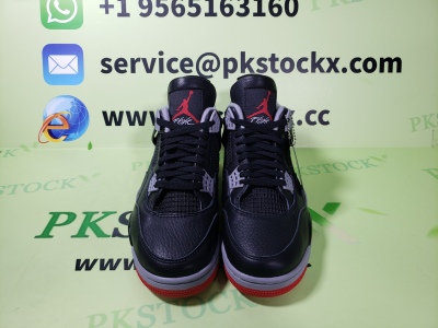 PK God Batch Air Jordan 4 "Bred Reimagined" FV5029-006 review E*** 00