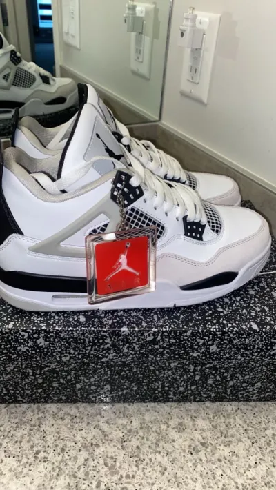 Special offer Batch Air Jordan 4 Retro Military Black DH6927-111 review Alex 01