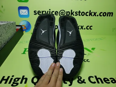 PK God Batch Air Jordan 4 White Thunder FQ8138-001 review K*** 04