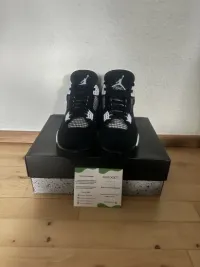 PK God Batch Air Jordan 4 White Thunder FQ8138-001 review 1