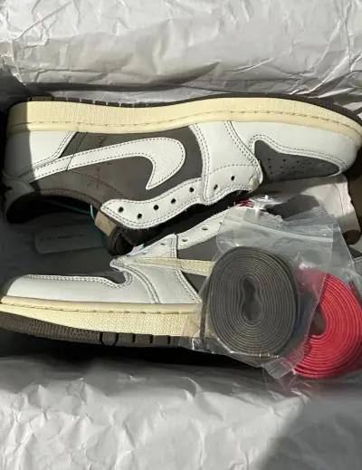 PK God Batch Air Jordan 1 Retro Low OG SP Travis Scott Reverse Mocha DM7866-162  review H***