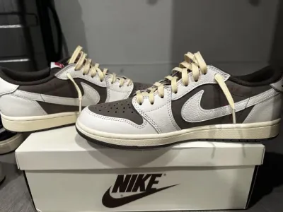 PK God Batch Air Jordan 1 Retro Low OG SP Travis Scott Reverse Mocha DM7866-162  review Y*** 01