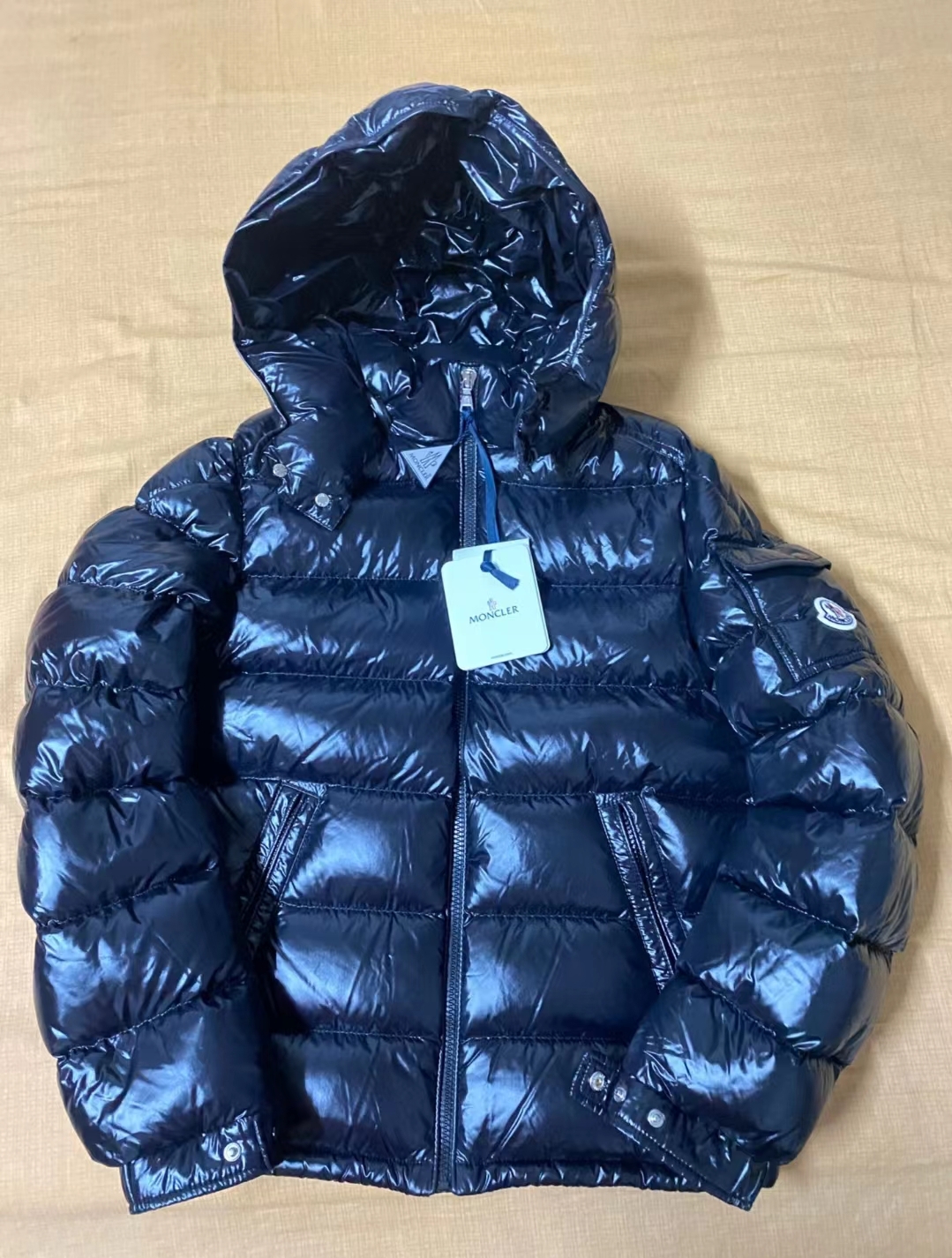 Moncler Maya Short Down Jacket Black - Pk Stockx