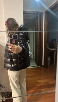 Moncler Maya Short Down Jacket Black (NFC) for women review 1
