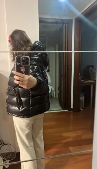 Moncler Maya Short Down Jacket Black (NFC) for women review 1