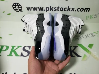 PK God Batch Air Jordan 11 Retro Concord (2018) 378037-100  review B*** 02