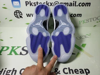 PK God Batch Air Jordan 11 Retro Concord (2018) 378037-100  review B*** 04